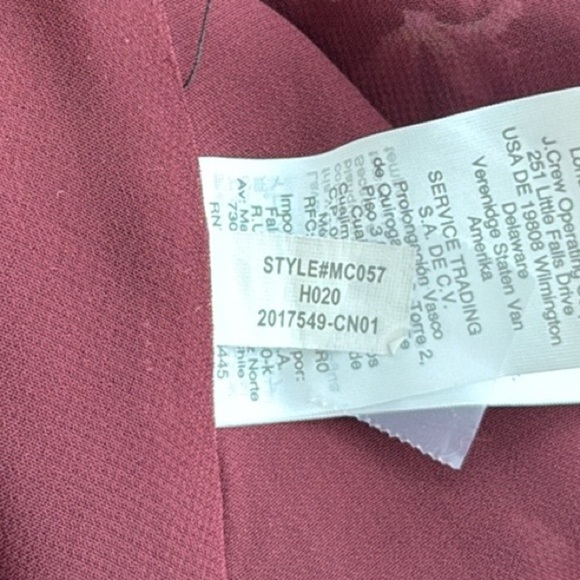 Madewell Georgette Flutter-Sleeve Peplum Top in
Rich Paisley. Size Small. - Picture 13 of 15